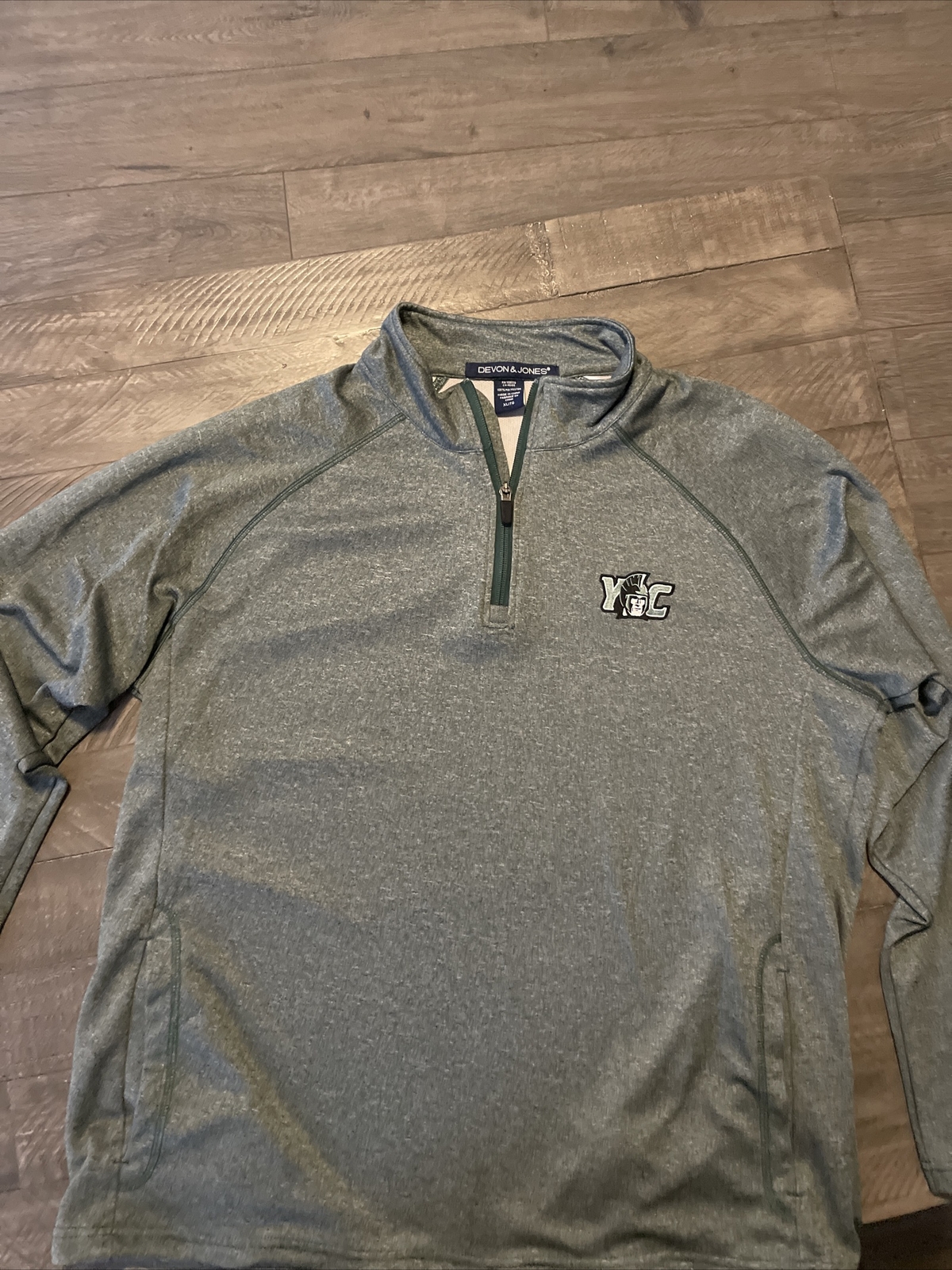 Devon & Jones Golf Pullover York College Spartans XL 1/4 Zip gallery