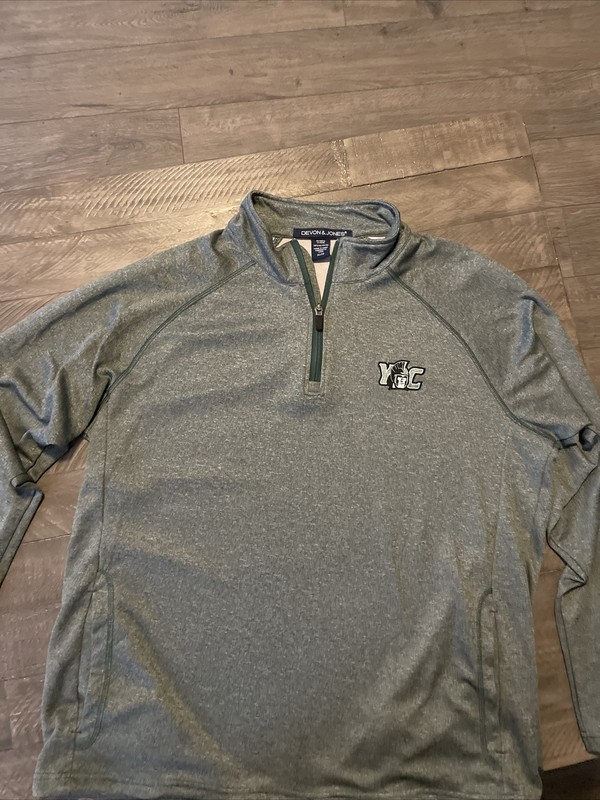 Devon & Jones Golf Pullover York College Spartans XL 1/4 Zip gallery