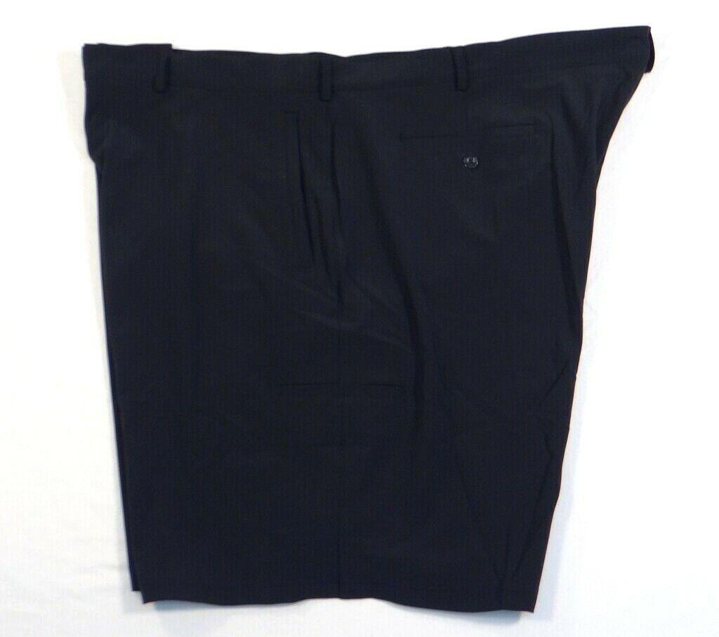 Nike Dri Fit Black Flat Front Stretch Coaches Sideline Shorts Men's NWT gallery