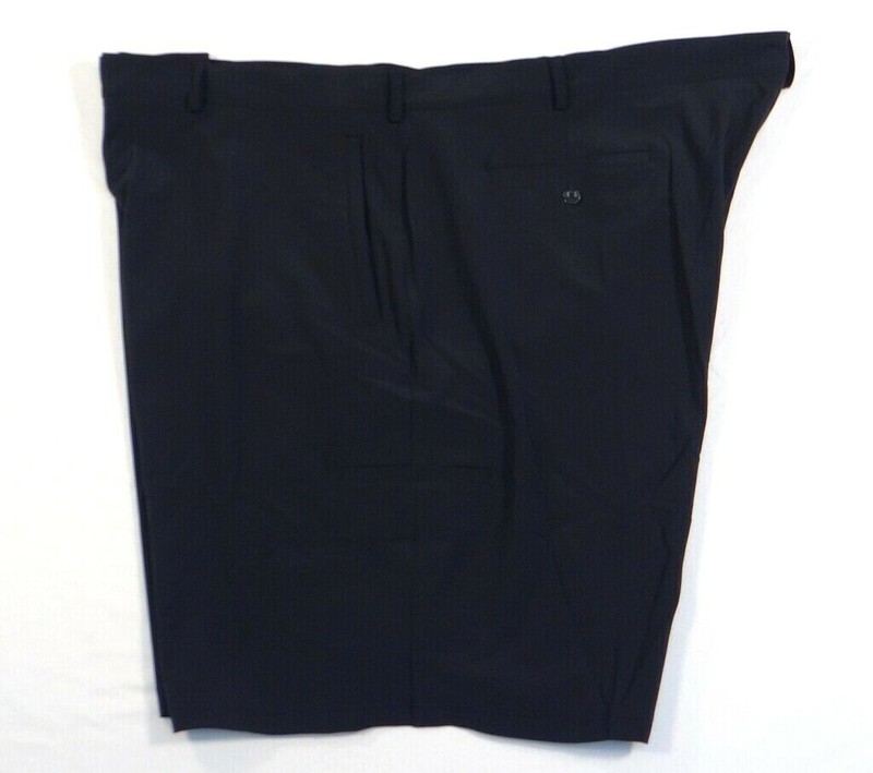 Nike Dri Fit Black Flat Front Stretch Coaches Sideline Shorts Men's NWT gallery