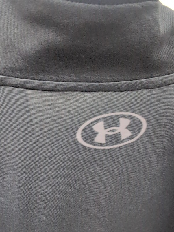 Men Under Armour Tech 2.0 1/2 Zip Sz 2XL Black Long Sleeve Training Top BR0 gallery