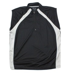 PBX PROP Athletic 1/2 Zip Sleeveless Gym Shirt Size Large Boating Tank Lake Time