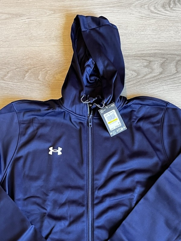 Size Medium - Under Armour Men’s Storm Fleece Full Zip Hoody 1370381-410 NWT gallery