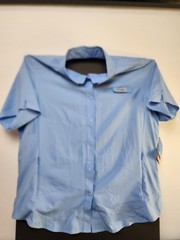 New Columbia PFG Vented Shirt XL Omni-Shade UPF 40