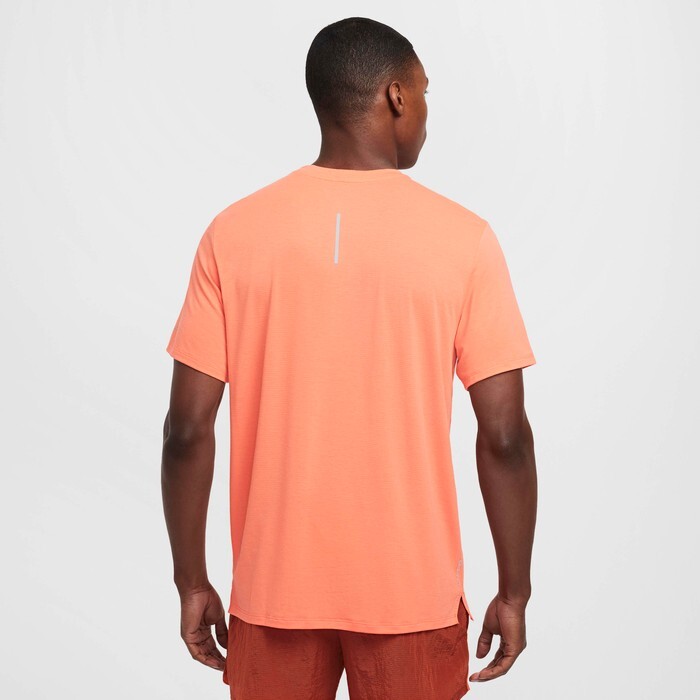 Nike Rise 365 Running Division Dri-FIT Short-Sleeve Running Top Orange Men's MT gallery