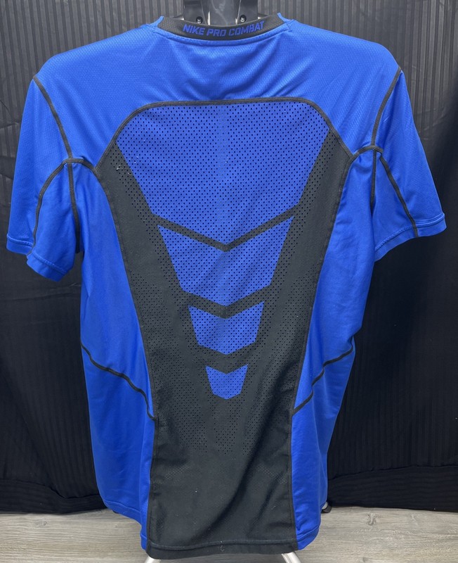 Nike Pro Combat Adri Fit Compression Short Sleeve Top Tee Athletic Mens Medium gallery