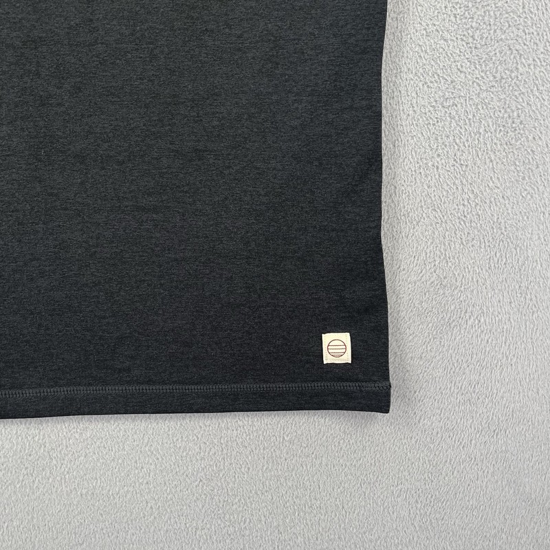 Marine Layer Sweater Shirt Mens XL Black Weekend Sport 1/4 Zip Pullover Stretch gallery