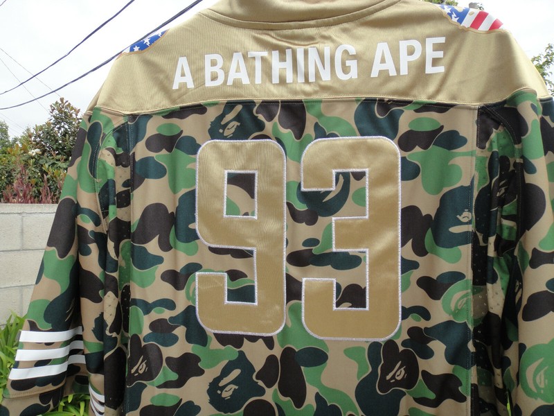 a bathing ape BAPE x adidas SB JERSEY, Camo DW9285, Medium, Large or XXLarge gallery