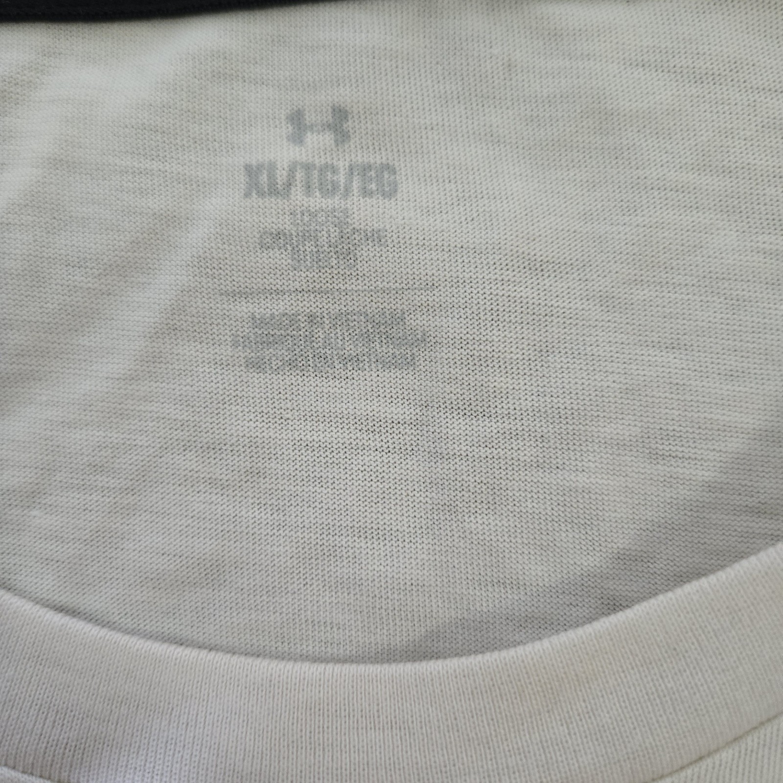 Under Armour Project Rock Shirt XL NWT Blood Sweat Respect Cream Beige 6005027 gallery