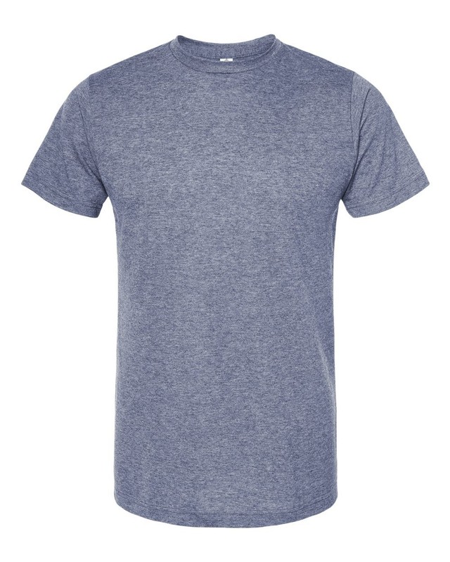 Tultex Unisex S-3XL Poly-Rich Plain T-Shirt, Men's, Women's Basic Crewneck Tee gallery