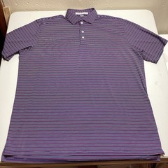 Holderness & Bourne The Sands Performance Golf Polo Mens XL Cavalier Striped
