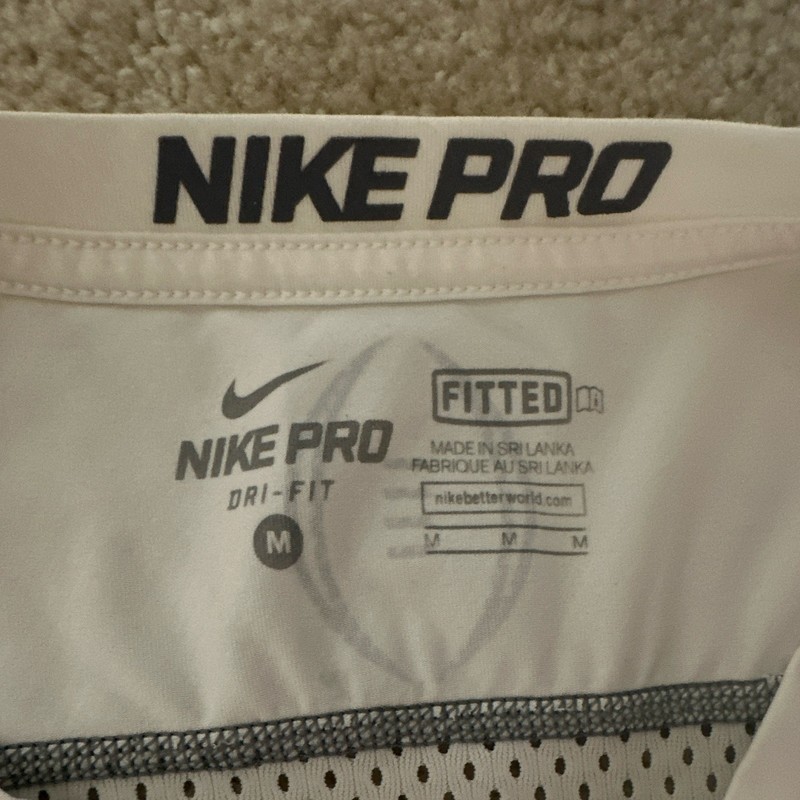 Men's Nike Pro Dri-FIT Compression Tee M Alabama Crimson Tide CFP Team Issued gallery