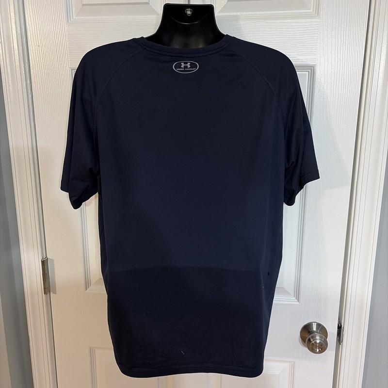 Under Armour Georgia Tech Yellow Jackets HeatGear Shirt Men’s XL Blue Tee gallery
