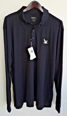 Core 365 Men’s 3XL Long Sleeve Shirt Black Moisture Wicking Antimicrobial NWT I