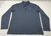 NWT Travis Mathew Men’s Crestview 1/4 Zip In Vintage Indigo Heath Navy XL LOGO gallery