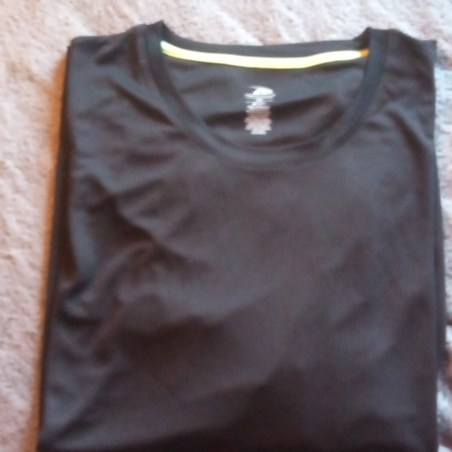 Pro Player Men's Moisture Wicking Crew Neck Short Sleeve T-Shirt Black 2X gallery