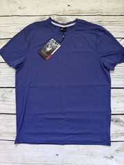 Spyder Active Men’s Blue Moisture Wicking Short Sleeve Performance Tee L