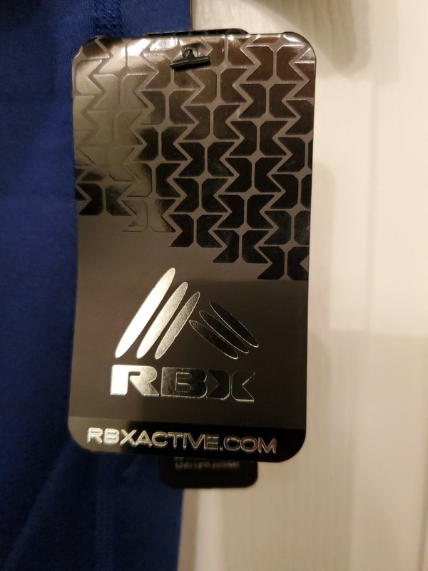 Reebok Active Cross Training Performance Tee (Blue) Size (Small) gallery