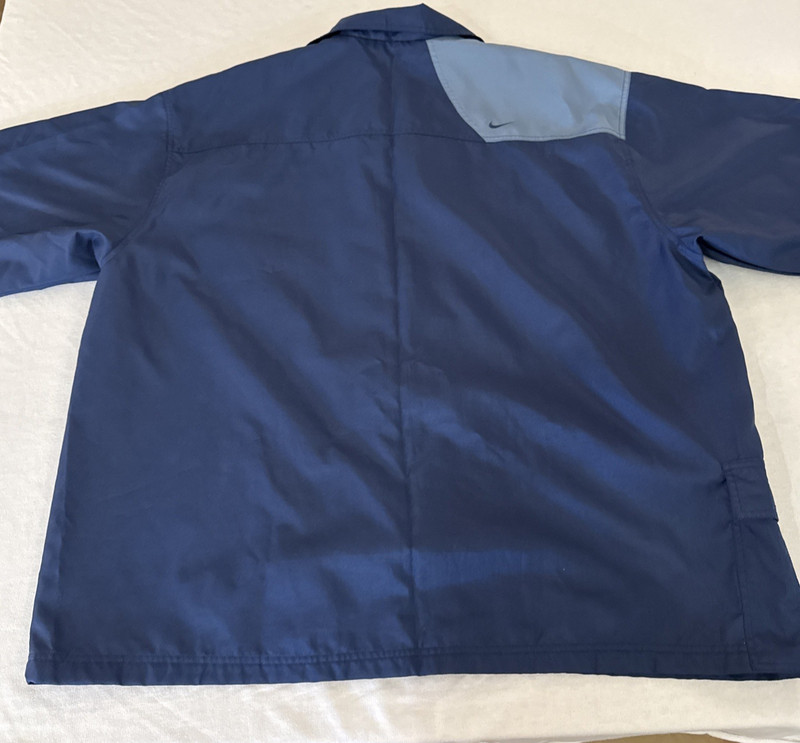 Nike Work/Mechanic/Tech Shirt Polyester Size 3X Short Sleeve Blue gallery