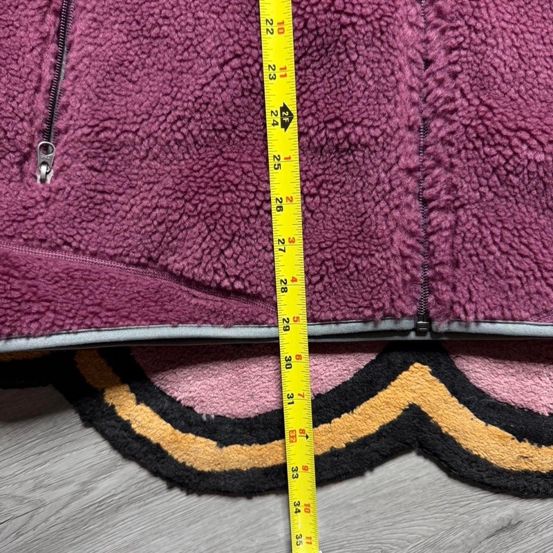 Patagonia Classic Retro-X Full Zip Fleece Vest Size XL Purple gallery