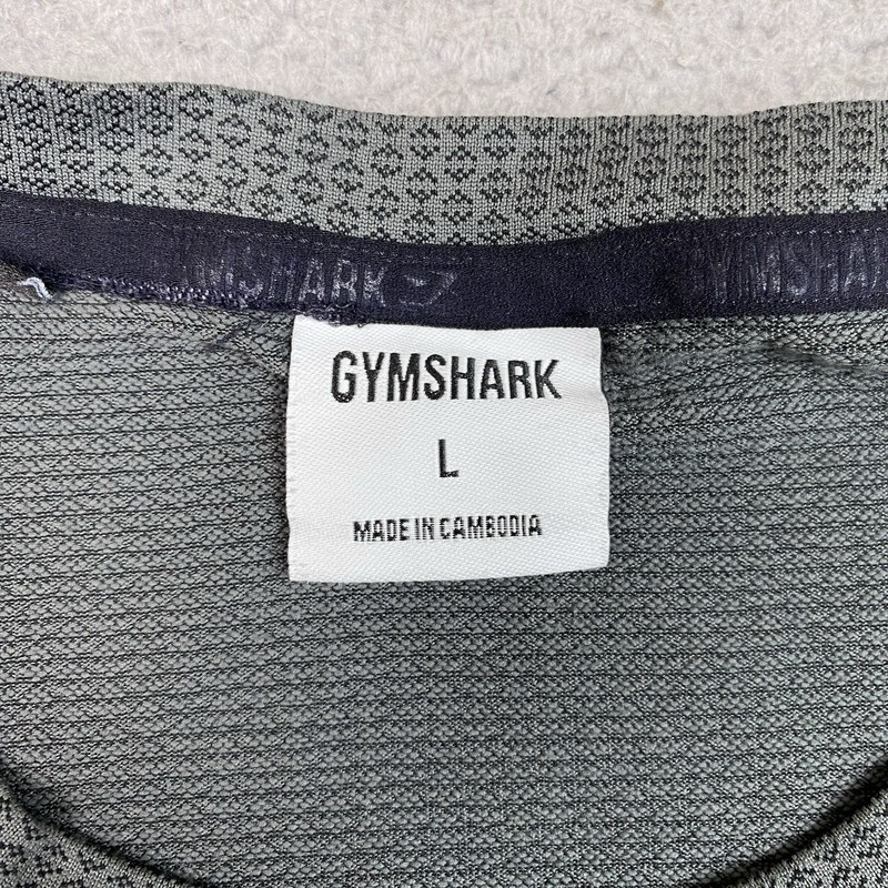Gymshark Tank Top Shirt Men's Size L Gray Athletic Gym Workout Muscle Large * gallery
