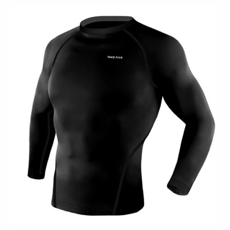 Take Five Mens Skin Tight Compression Base Layer Running Lining Shirt NT025 gallery