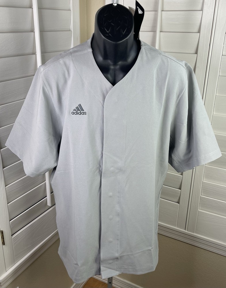 Adidas Baseball Icon Pro SS Gray Practice Jersey HG2411 - Men’s Medium - NWT $70