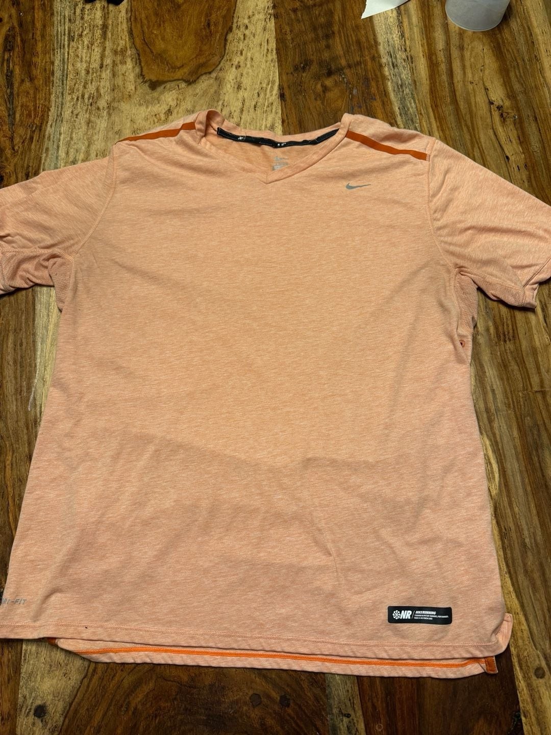 Nike Run Division Rise 365 Pinnacle Dri-FIT Short-Sleeve Running Top Orange L gallery