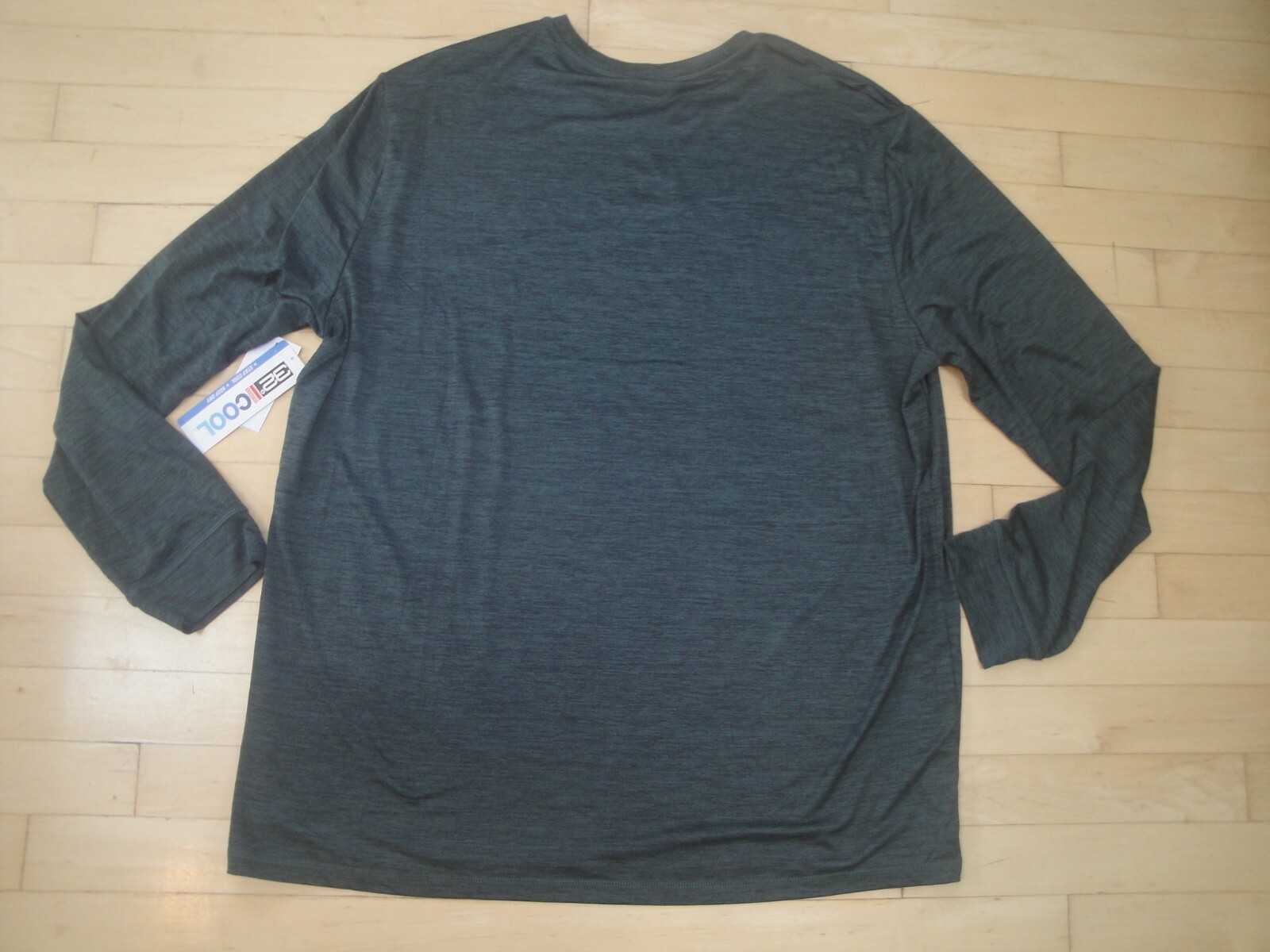 32 Degrees Cool Men's Lightweight Baselayer Crew Top Size 2XL Color Jungle SD 2T gallery