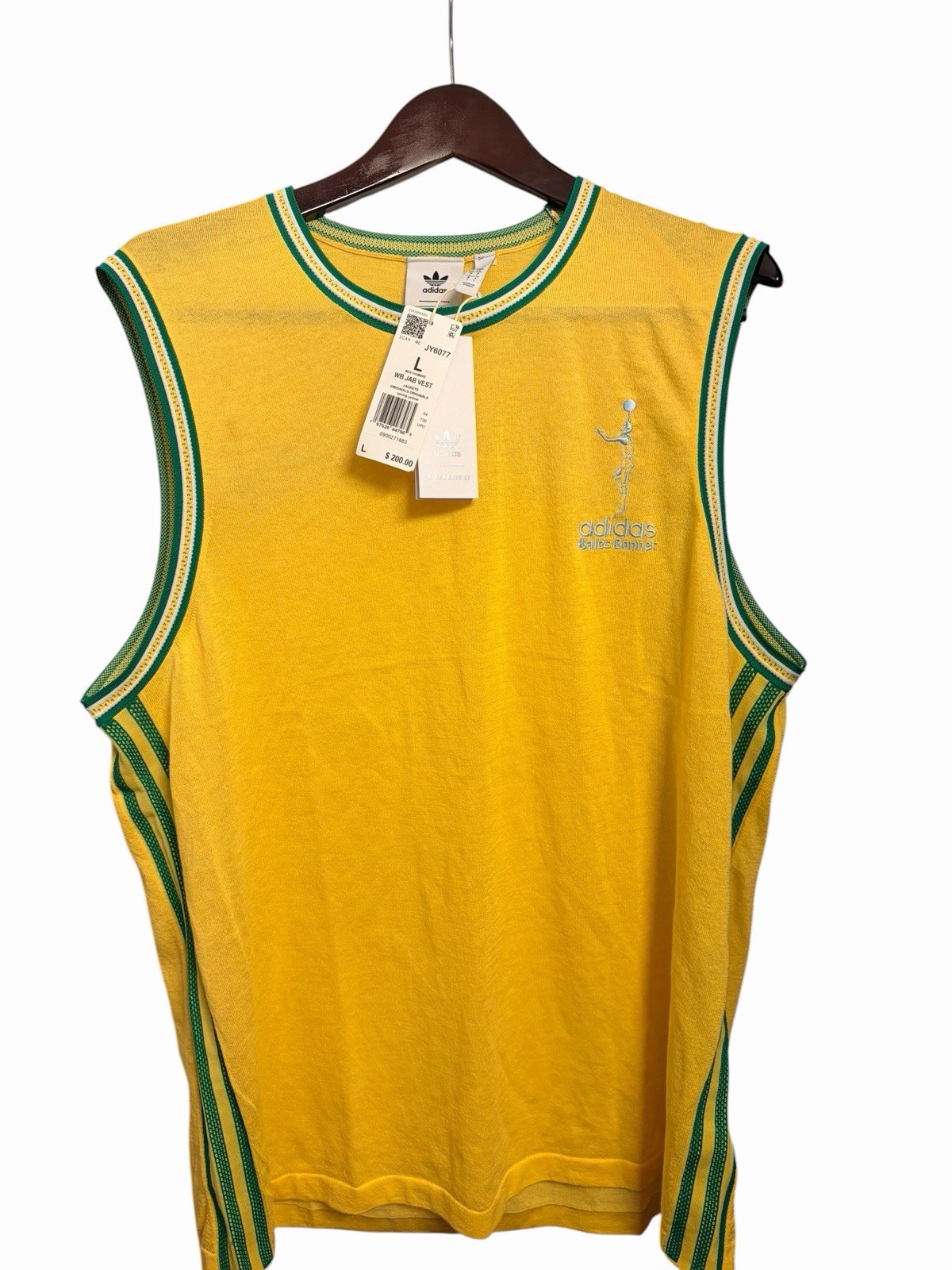 Adidas x Wales Bonner WB Jab Vest Size Large gallery
