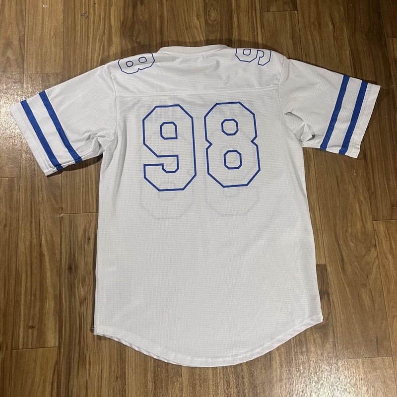 Diamond Supply Co. Shirt Mens Medium White 98 Mesh Football Jersey Skate Top gallery