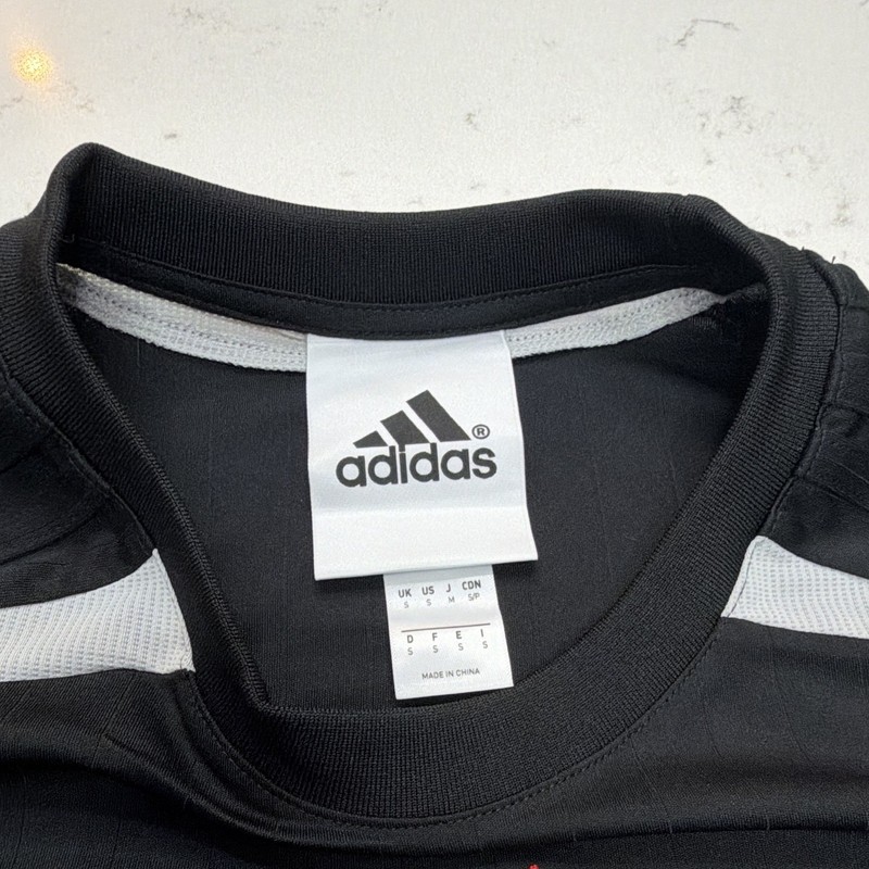 adidas Teamgeist Traxxion Racing #3 Men's S Black Short Sleeve Jersey Tee gallery