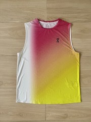 On Tennis Court Tank Ben Shelton Fonseca Cobolli White Lime Men’s Size L