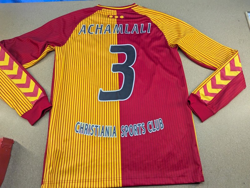 Hummel Christiania Sports Club 2016-2017 Football Jersey Mens Size S Home Adult gallery