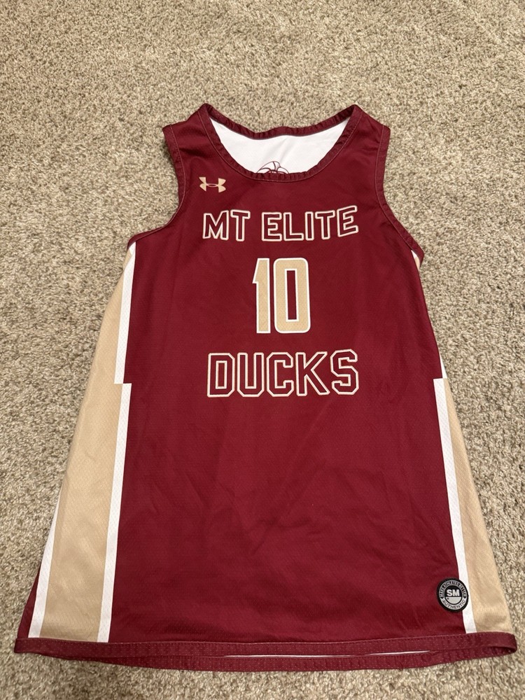 Under Armour Reversible MT Elite Ducks #10 Basketball Jersey Tank Men’s SM