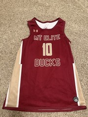 Under Armour Reversible MT Elite Ducks #10 Basketball Jersey Tank Men’s SM