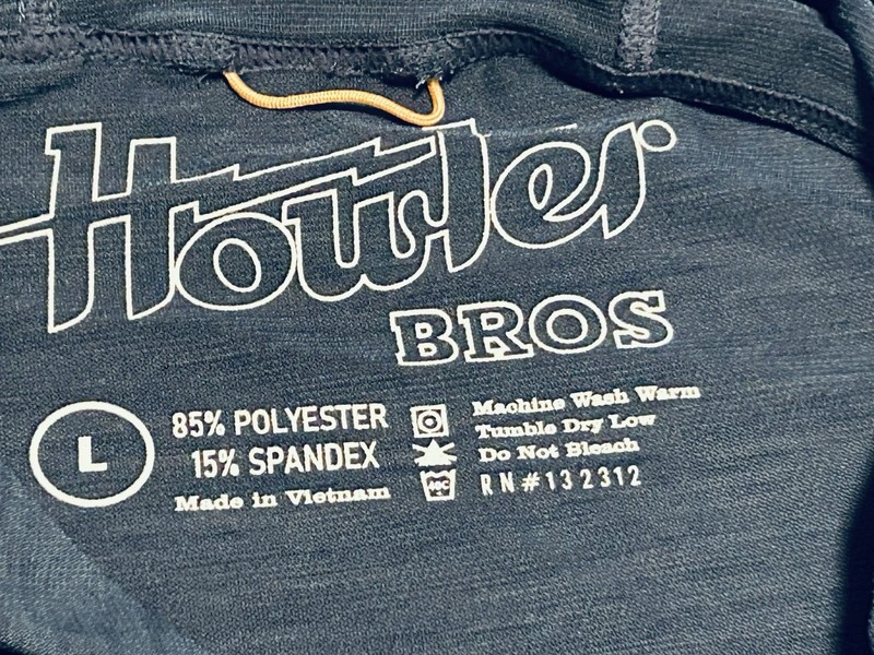 Howler Bros Pullover HB Tech T L/S Hooded UPF 50+ Sun Protection Mens Size Large gallery