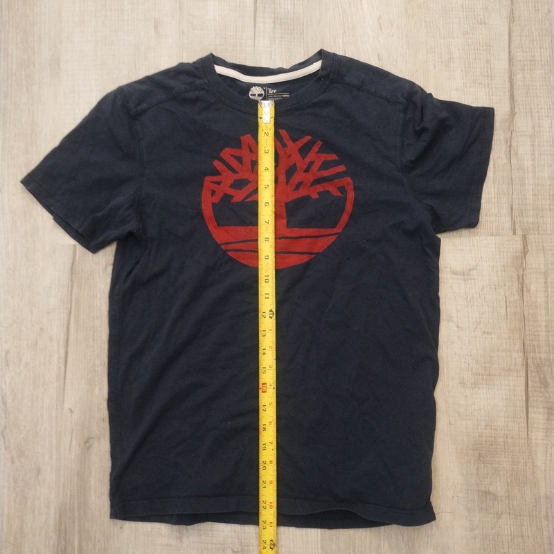 Men's Timberland Tee Shirt S Red Blue gallery