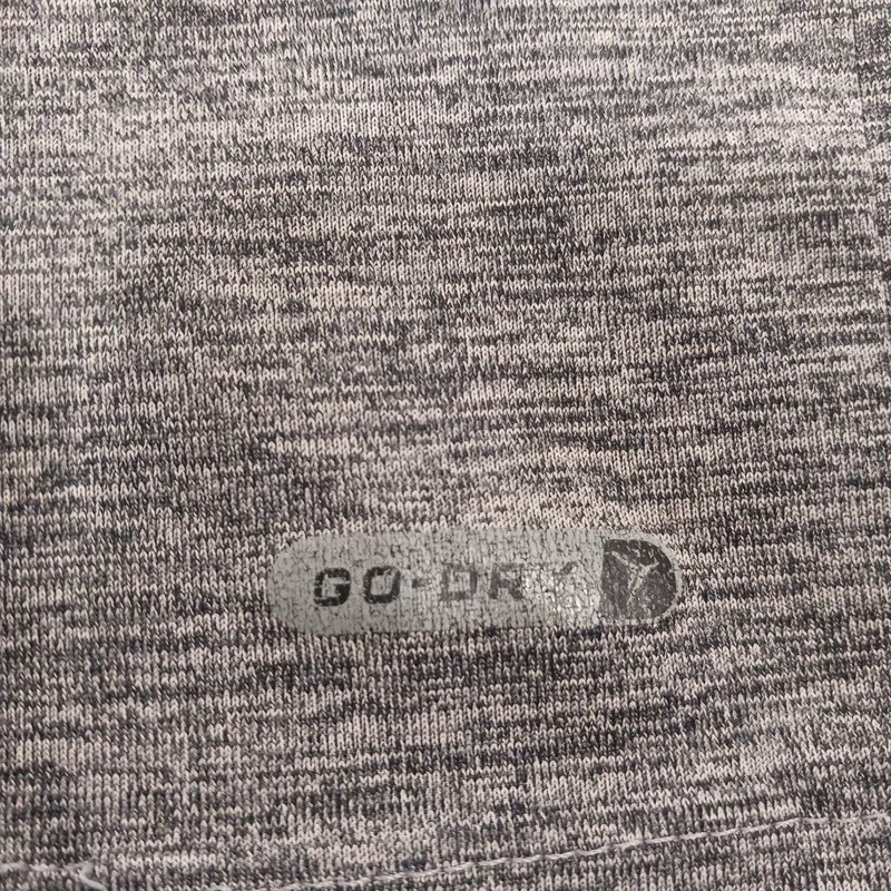 Old Navy Active Mens M Go-Dry RUN Graphic Tank Top Gray Heather Space Dye Large gallery