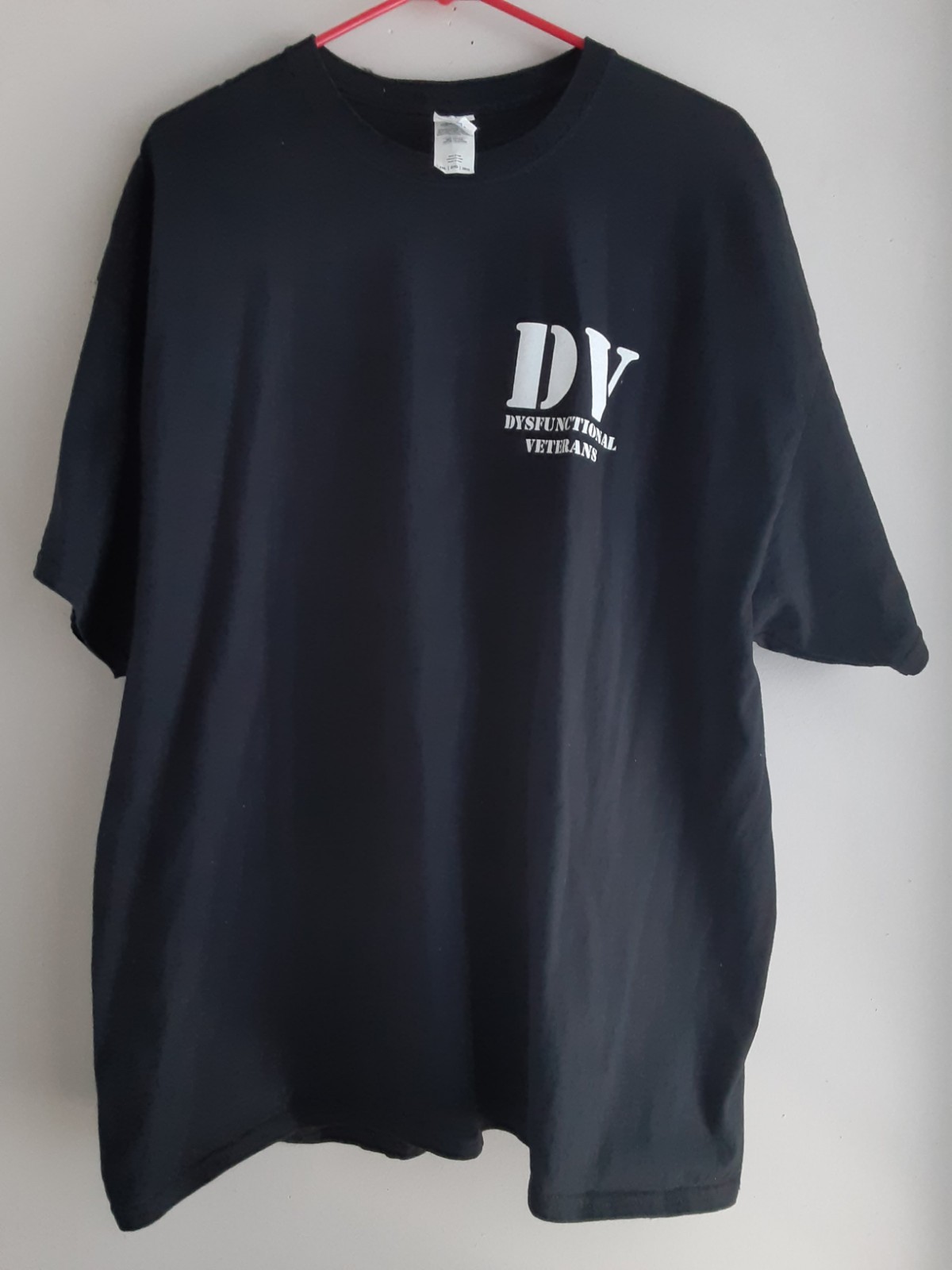 Military Humor Dysfunctional Veteran MADE N USA T-SHIRT 2XL Black FREE SHIPPING gallery