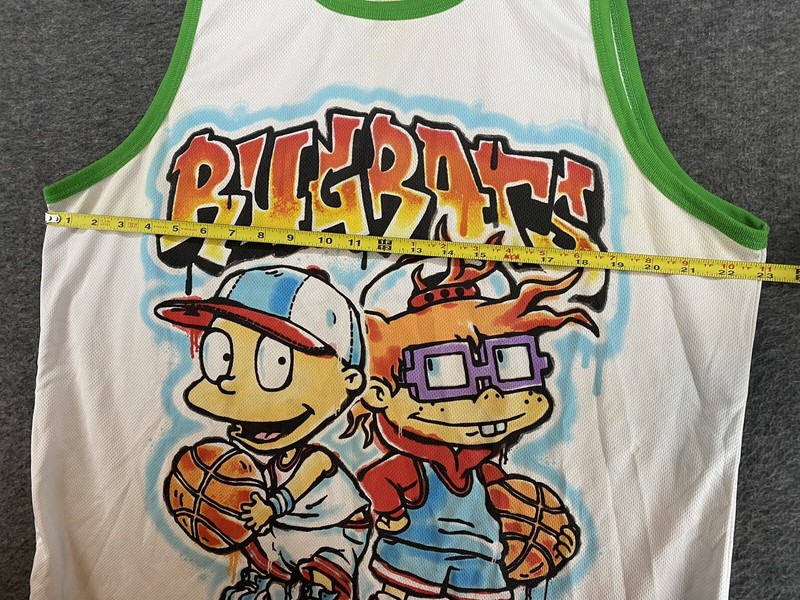 Nickelodeon Rugrats Men’s XL Tank Top Basketball Jersey Tommy Chuckie XLarge gallery