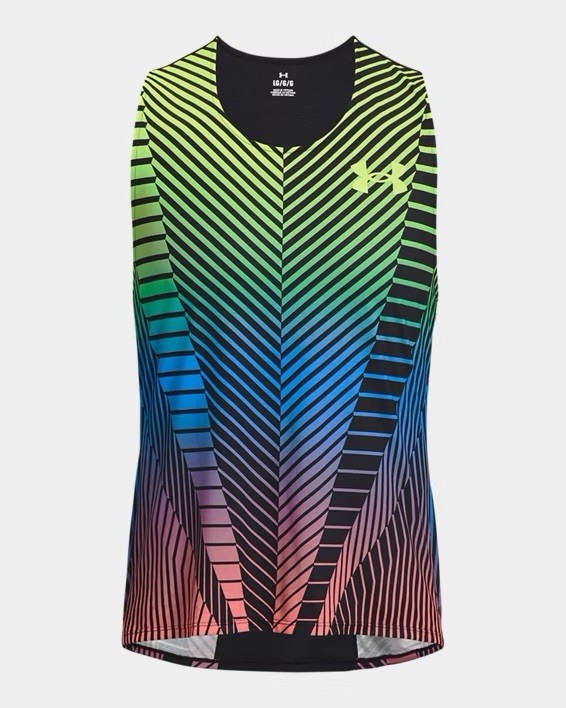 Under Armour UA Rush Run Distance Singlet Top Men's Size Medium NWT