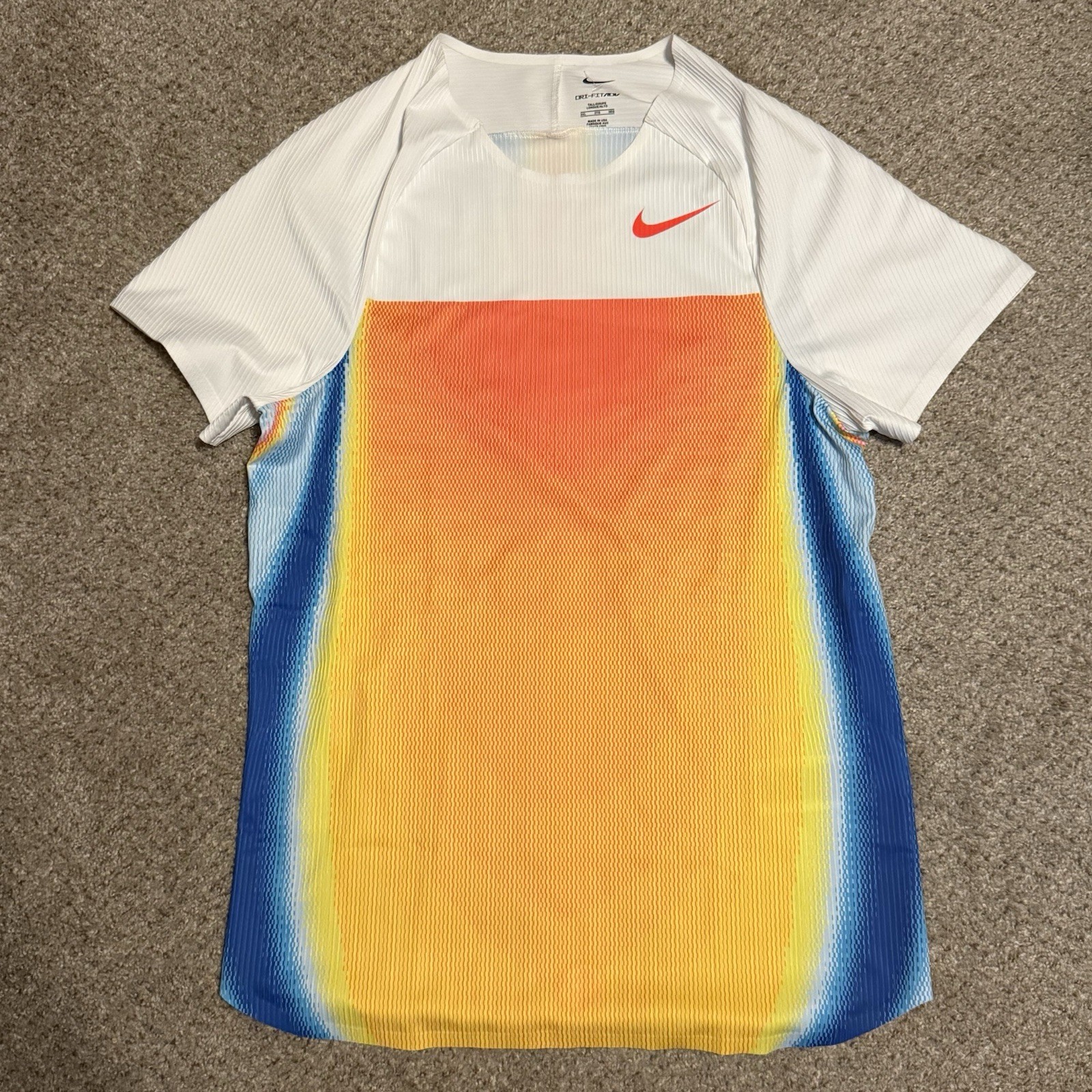 Nike Pro Elite Track & Field Made In USA Shirt Mens Size 3XL TALL *FZ6886-731 gallery