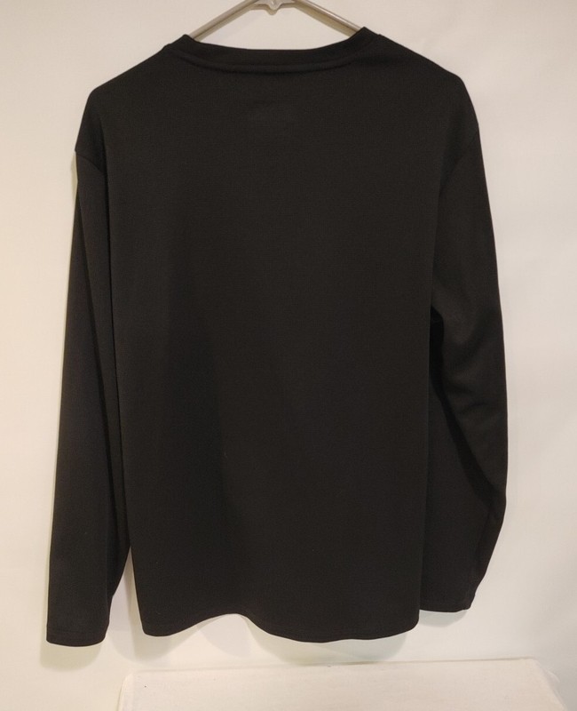 Wrangler Performance Workwear Base Layer Crew Neck Long Sleeve Shirt Mens Large gallery