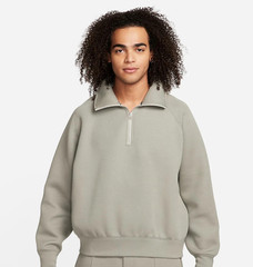 Nike Sportswear Tech Fleece Reimagined 1/2 Zip Top FN3399 XXL Grey MRSP $180 NEW