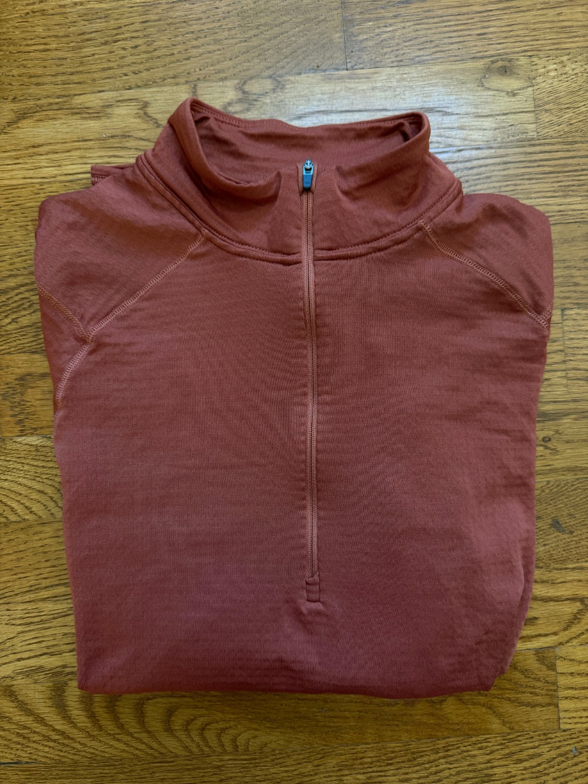 Patagonia Capilene Men's Thermal Weight Zip-Neck Pullover - M, Medium, Brick Red gallery