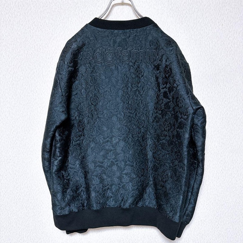 DOLCE & GABBANA 3D Cowboy Lasso Embroidery Floral Jacquard Sweatshirt Italy 48 gallery