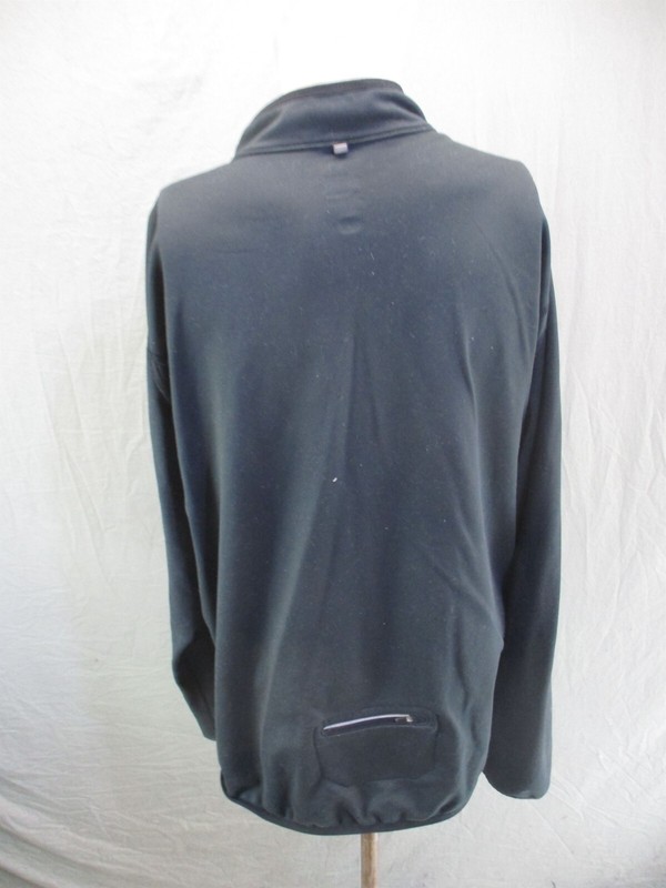 NIKE FIT DRY Size XL Mens BLK 1/2 Zip High Neck Stretch Athletic Pullover 028 gallery