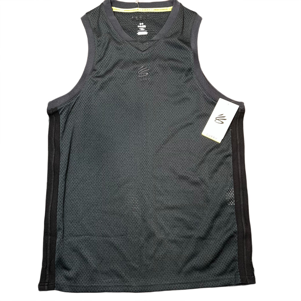 Under Armour Curry Replica Tank Top Black Men's Large 1390350-001 NWT