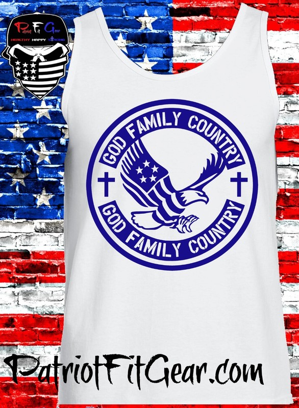 Tank top,God Family Country,In God We Trust,Faith Family Freedom,Eagle,t-shirt gallery